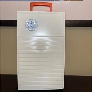 Vintage Rubbermaid Sidekick Cooler 12 Cans Retro Orange 70’s